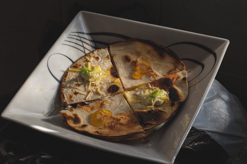 Classic Cheese Quesadilla golden crispy